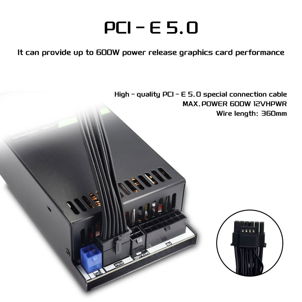 ATX 3.0 PCI-E Gen5 Flex ATX モジ - Flex Atx Power Supply 600W 1U のレビューと価格