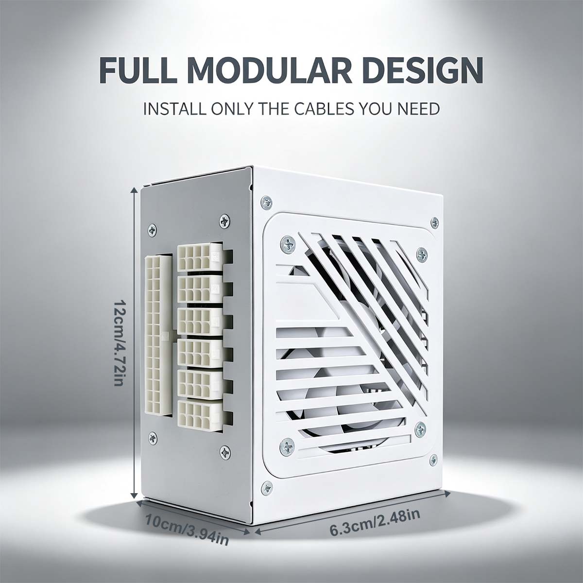 600W SFX電源、完全モジュラーデザインATX 12V、 - 750W Sfx Fully Modular Power Supply のレビューと価格